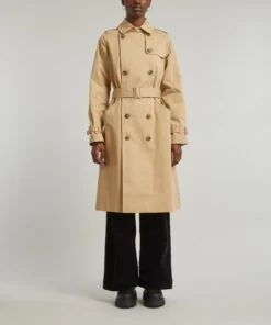 A.P.C. Greta Classic Trench Coat 7 A.P.C. Greta Classic Trench Coat -Farm Rio || Liberty || Paloma Wool Shop 000555072 R495920006 3