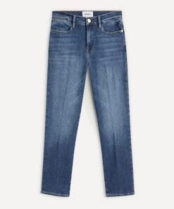 FRAME Le High Straight Jeans