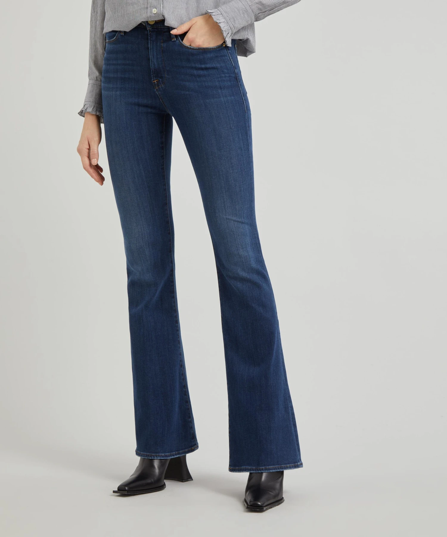 FRAME Le High Flare Jeans 2 FRAME Le High Flare Jeans - Image 2