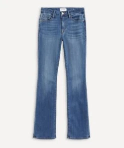 FRAME Le Mini Bootleg Jeans In Poe