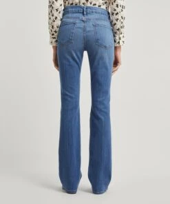 FRAME Le Mini Bootleg Jeans In Poe -Farm Rio || Liberty || Paloma Wool Shop 000730851 R402532006 4