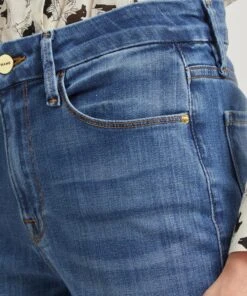 FRAME Le Mini Bootleg Jeans In Poe -Farm Rio || Liberty || Paloma Wool Shop 000730851 R402532006 5