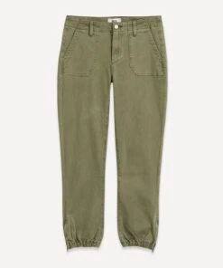Paige Mayslie Cotton Twill Joggers