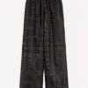 Toteme Monogram Silk Pyjama Trousers