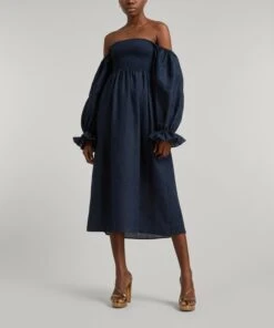 Atlanta Linen Midi-Dress -Farm Rio || Liberty || Paloma Wool Shop 000746726 R437871006 3