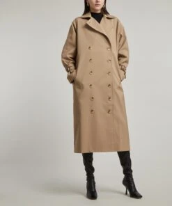 Toteme Signature Trench Coat -Farm Rio || Liberty || Paloma Wool Shop 000751657 R448623006 3