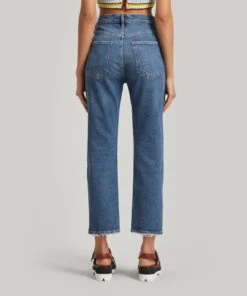 AGOLDE Riley High-Rise Straight Crop Jeans 8 AGOLDE Riley High-Rise Straight Crop Jeans -Farm Rio || Liberty || Paloma Wool Shop 000755581 R456075006 4