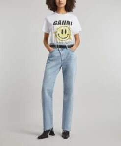 AGOLDE CrissCriss Cross Straight Mid-Rise Jeans 7 AGOLDE CrissCriss Cross Straight Mid-Rise Jeans -Farm Rio || Liberty || Paloma Wool Shop 000755583 R456091006 3