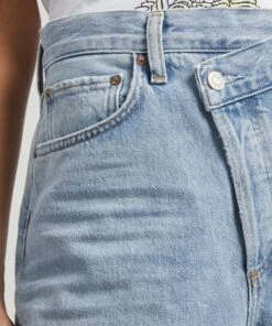 AGOLDE CrissCriss Cross Straight Mid-Rise Jeans 9 AGOLDE CrissCriss Cross Straight Mid-Rise Jeans -Farm Rio || Liberty || Paloma Wool Shop 000755583 R456091006 5