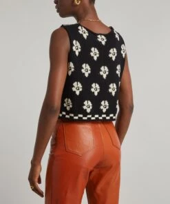 Loreza Knitted Top -Farm Rio || Liberty || Paloma Wool Shop 000762994 R470801006 4