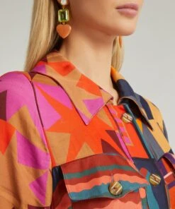 Farm Rio Graphic Scarves Shirtdress -Farm Rio || Liberty || Paloma Wool Shop 000769799 R487514006 5