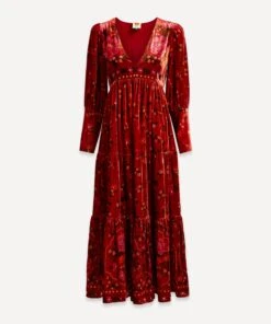 Farm Rio Romantic Garden Maxi-Dress