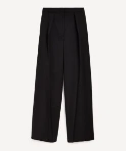 Loewe Pleated Wool Trousers
