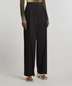 Loewe Pleated Wool Trousers -Farm Rio || Liberty || Paloma Wool Shop 000770583 R489790006 3