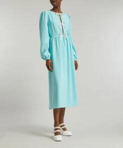 Camille Embellished Bows Dress -Farm Rio || Liberty || Paloma Wool Shop 000771749 R524493006 3