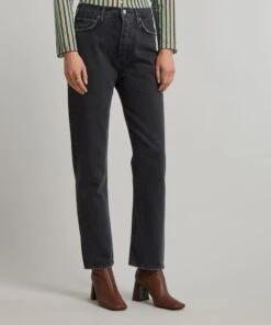 AGOLDE 90s Pinch-Waist High-Rise Straight Jeans 7 AGOLDE 90s Pinch-Waist High-Rise Straight Jeans -Farm Rio || Liberty || Paloma Wool Shop 000772599 R493958006 3