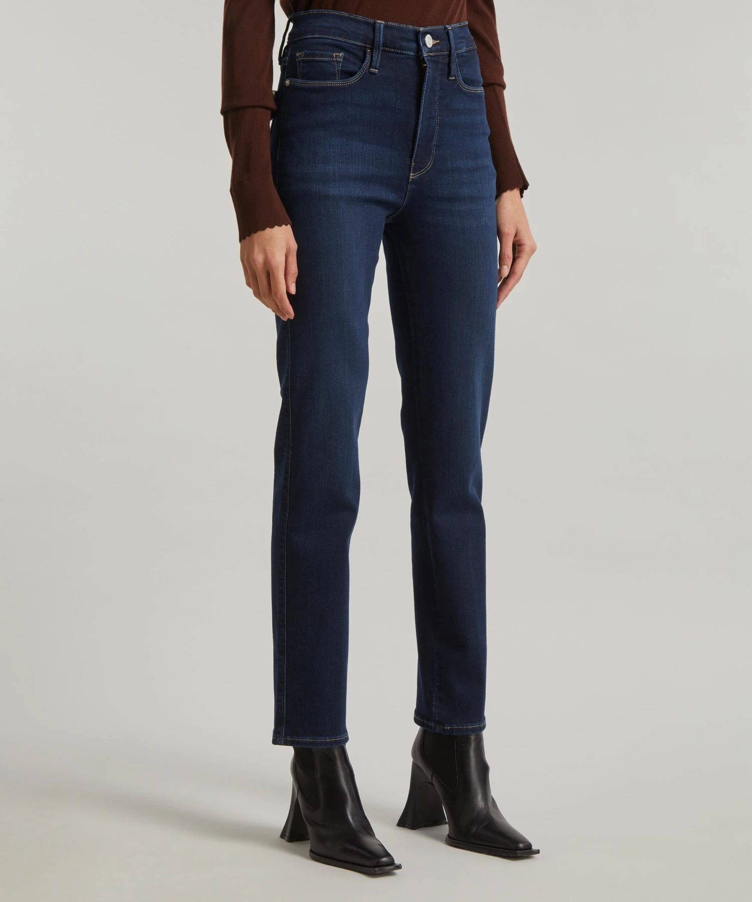 FRAME Le Sylvie Slim-Fit Jeans 3 FRAME Le Sylvie Slim-Fit Jeans - Image 3