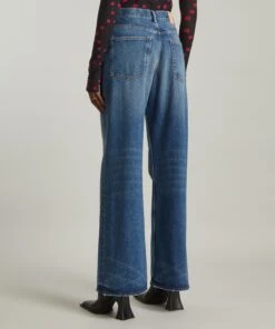 Acne Studios Relaxed Fit Wide-Leg Jeans -Farm Rio || Liberty || Paloma Wool Shop 000775387 R499592006 4