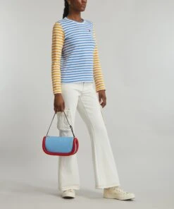 Long-Sleeve Bi-Colour Stripe T-Shirt 6 Long-Sleeve Bi-Colour Stripe T-Shirt -Farm Rio || Liberty || Paloma Wool Shop 000775994 R500921006 2