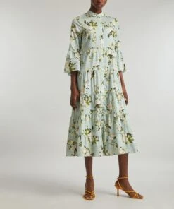 Erdem Panthea Cotton Poplin Dress -Farm Rio || Liberty || Paloma Wool Shop 000776964 R503090006 3