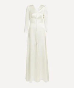 Ivory Margot B Long Dress
