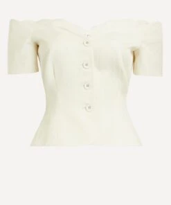 Clementine Scallop Top