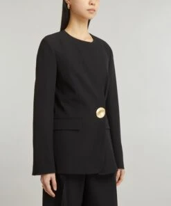 Dries Van Noten Jewel-Button Double-Breasted Blazer 7 Dries Van Noten Jewel-Button Double-Breasted Blazer -Farm Rio || Liberty || Paloma Wool Shop 000777473 R504216006 3