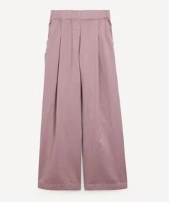 Dries Van Noten Pila Wide-Leg Elasticated Trousers