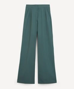 Dries Van Noten Pantery Wide-Leg Trousers