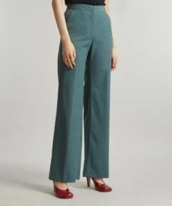 Dries Van Noten Pantery Wide-Leg Trousers -Farm Rio || Liberty || Paloma Wool Shop 000777490 R504309006 3