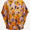 Dries Van Noten Camilla Pleated Blouse
