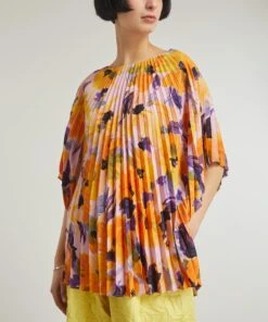 Dries Van Noten Camilla Pleated Blouse -Farm Rio || Liberty || Paloma Wool Shop 000777492 R504319006 3