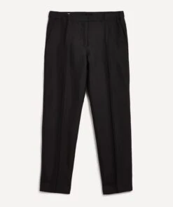 Dries Van Noten Fitted Wool-Blend Trousers