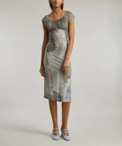 Paloma Wool Flip Sheer Midi-Dress -Farm Rio || Liberty || Paloma Wool Shop 000778332 R506316006 3