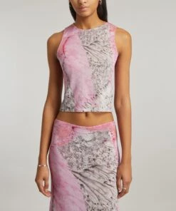 Paloma Wool Cisko Sheer Sleeveless Top -Farm Rio || Liberty || Paloma Wool Shop 000778336 R506336006 3