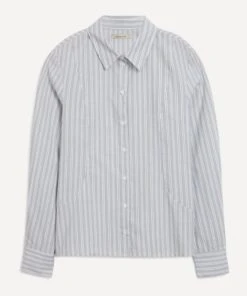 Paloma Wool Cotton Line Striped Shirt