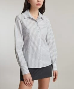 Paloma Wool Cotton Line Striped Shirt -Farm Rio || Liberty || Paloma Wool Shop 000778370 R506541006 3