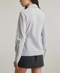 Paloma Wool Cotton Line Striped Shirt -Farm Rio || Liberty || Paloma Wool Shop 000778370 R506541006 4