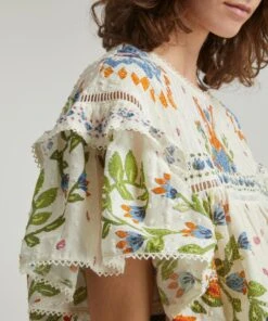 Farm Rio Summer Garden Blouse -Farm Rio || Liberty || Paloma Wool Shop 000778443 R506782006 5