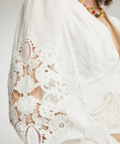 Farm Rio Off-White Lace Blouse -Farm Rio || Liberty || Paloma Wool Shop 000778445 R506792006 5