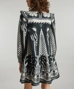 Farm Rio Macaw Elegance Mini-Dress -Farm Rio || Liberty || Paloma Wool Shop 000778449 R506812006 4