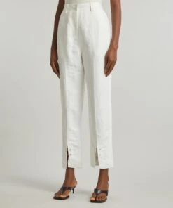 Zita Split-Front Tapered Trousers -Farm Rio || Liberty || Paloma Wool Shop 000778654 R507263006 3