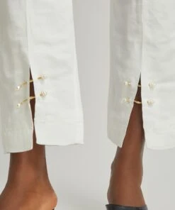 Zita Split-Front Tapered Trousers -Farm Rio || Liberty || Paloma Wool Shop 000778654 R507263006 5