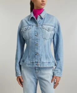 Acne Studios Hourglass Denim Jacket -Farm Rio || Liberty || Paloma Wool Shop 000779235 R508354006 3