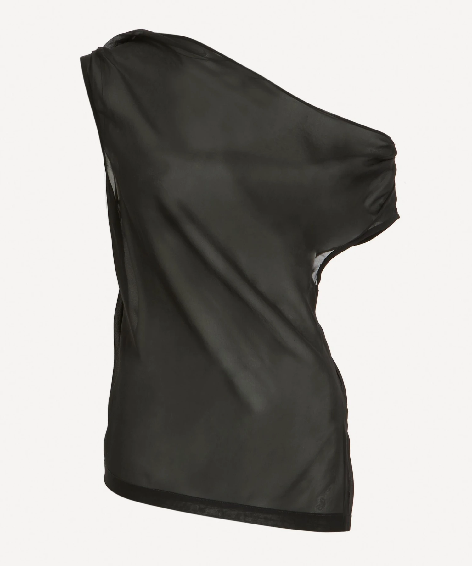 Silk Georgette Off The Shoulder Top 1 Silk Georgette Off The Shoulder Top