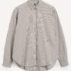 Toteme Signature Striped Taupe Shirt