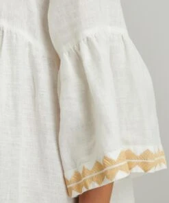 Feathers Embroidered Midi-Tunic -Farm Rio || Liberty || Paloma Wool Shop 000780675 R512074006 5