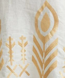 Feathers Embroidered Tunic -Farm Rio || Liberty || Paloma Wool Shop 000780677 R512080006 5