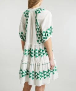 Arrows Embroidered Short Dress -Farm Rio || Liberty || Paloma Wool Shop 000780684 R512101006 4