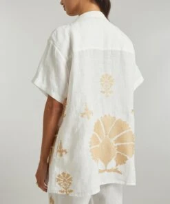 Peacock Shirt -Farm Rio || Liberty || Paloma Wool Shop 000780687 R512108006 4